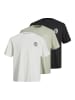 Jack & Jones T-Shirt 'Dirk' in weiss