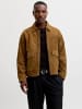 Jack & Jones Jacke aus Wildleder in Cognac