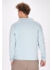 MO Herren Jacke in Blasses Türkis Weiss