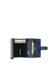 Secrid Vintage Miniwallet - Geldbörse RFID 6.5 cm in blau