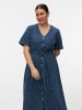 Vero Moda Jeanskleid in Medium Blue Denim