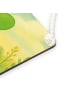 Mr. & Mrs. Panda Wandbild Holz Blume Kleeblatt Design ohne Spruch in Weiß