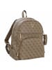 Guess Power Play Tech - Rucksack L 38 cm in latte logo