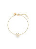 s.Oliver Armband Pearl Heart in gold