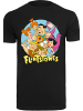 F4NT4STIC T-Shirt Die Familie Feuerstein Group Circle in schwarz