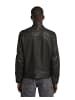 G-Star Raw Biker Leather Jacke dk black