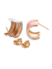faina Earrings in Rose Gold