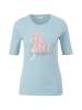 s.Oliver T-Shirt kurzarm in Blau