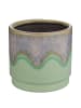 Butlers Blumenübertopf PAINTED 2er-Set in Grün