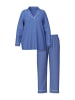 Ulla Popken Pyjama in helles segelblau