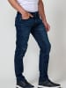 KOROSHI Regular fit stretch jeans. in blau