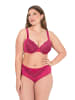 Ulla Popken BH in fuchsia