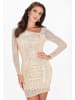 faina Women Dress in beige