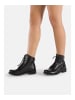 Felmini Wide Fit Stiefelette in Black