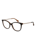 Max Mara Frauen Optische Fassungen Quadratisch Braun