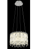 Globo lighting Hängeleuchte "KLUNKA" in silver