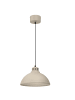 Licht-Erlebnisse Pendelleuchte (B)30 x (L)30 x (T)115 cm in BeigeBeige