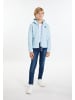 Schmuddelwedda Jungs Strickfleeceblouson in Eisblau Melange