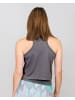 BIDI BADU Good Vibes Logo Chill Tank in Grau/aqua