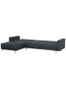 Beliani 2-tlg Modulsofa ABERDEEN in Grau/Silber