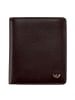 Golden Head Capri Geldbörse RFID Leder 8,5 cm dunkelbraun