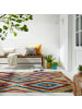 KADIMA DESIGN Outdoor-Teppich Wetterfest LUNE Geometrisch Floral UV-beständig Robust