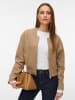 Vero Moda Strickjacke in Silver Mink