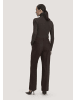 Hessnatur Wollhose Straight Leg in kakao braun