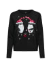 ONLY Pullover 'Xmas Shine' in schwarz