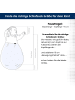 Alvi Baby Kugelschlafsack Molton in Stars Silber