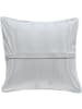 Erwin Müller Mako-Single-Jersey Kuschelkissenbezug in silber-weiß