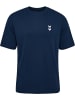 Hummel T-Shirt "Hmlhiit Loose T-Shirt S/S" in Blau