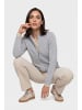 Olsen Strickcardigan in Pearl Grey Melange