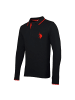 U.S. Polo Assn. Poloshirt in schwarz