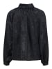Soaked in Luxury Langarm-Bluse SLElvie Lockere Passform in Black
