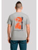 F4NT4STIC T-Shirt Geishora Japan Streetstyle in grau meliert
