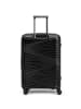 Pactastic Collection 02 THE THREE SET 4 Rollen Kofferset 3-teilig black metallic