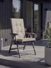 Aspero 4 Premium Hochlehner Stuhlauflagen Alicante in Beige