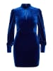 faina Mini Langarmkleid in Blau