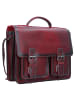 Greenburry Aktentasche Leder 39 cm red