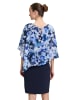 Vera Mont Cocktailkleid mit Blumenprint in Dunkelblau/Blau