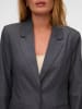 Vero Moda Einreihiger Blazer in Dark Grey Melange