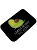 Mr. & Mrs. Panda Badevorleger Avocado Schwangerschaft mit Spruch in Schwarz