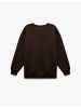 KOTON SWEATSHIRTS in Braun