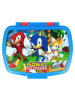 COFI 1453 Sonic the Hedgehog Kinder Brotdose – Lunchbox Pausenbox Schulbrotbox in Rot