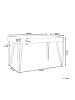 Beliani Esszimmertisch CAMBELL in Braun/Schwarz - (W) 80 x (H) 75 x (L) 130 cm