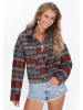 IZIA Women Jacket in beige blue