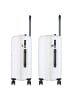 Polestream Strz by Asteroid 4 Rollen Trolley M 64 cm mit Dehnfalte pearl white