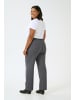 KAFFE curve Hose KCmerla Loose fit in Dark Grey Melange