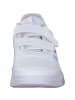 adidas Sportliche Slipper in ftwr white/almost/blue/bliss l